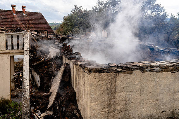 Professional Emergency Fire Cleanup technician working in West Friendship, MD